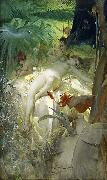 Anders Zorn The Love Nymph Spain oil painting artist